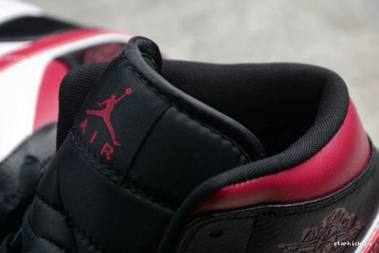 Jordan Toe Bred 1 554724-066 Mid Air  554724-066 1019